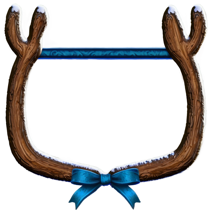 Reindeer Frame Png Kny55 PNG Image