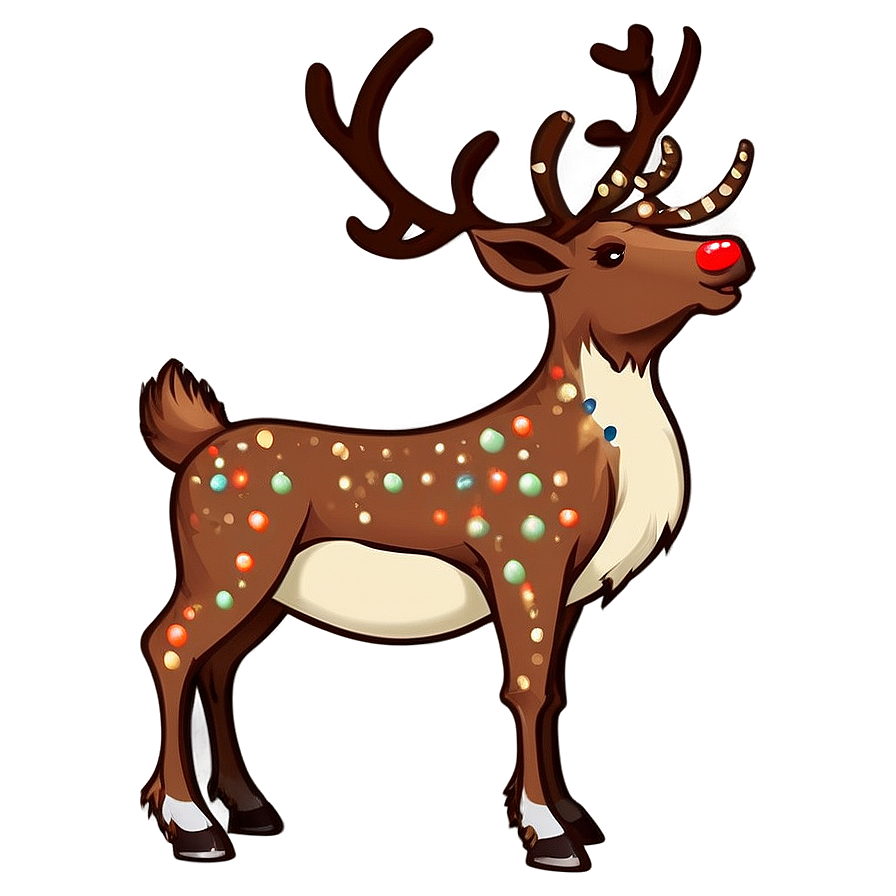 Reindeer Pattern Png 05212024 PNG Image