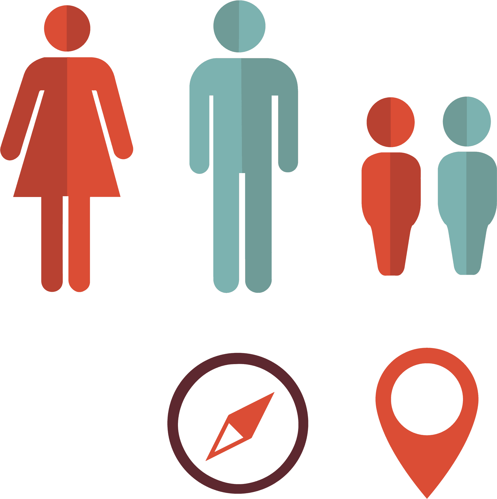 Relationship Status Icons PNG Image