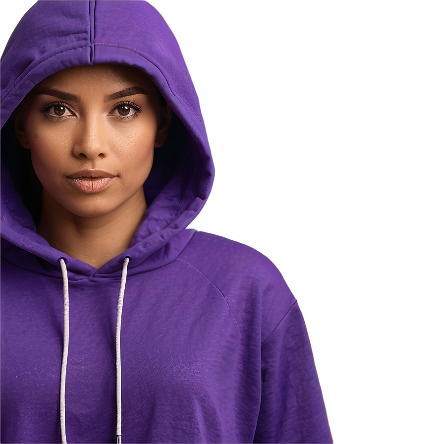 Relaxing Purple Hoodie Template Png Mhc15 PNG Image