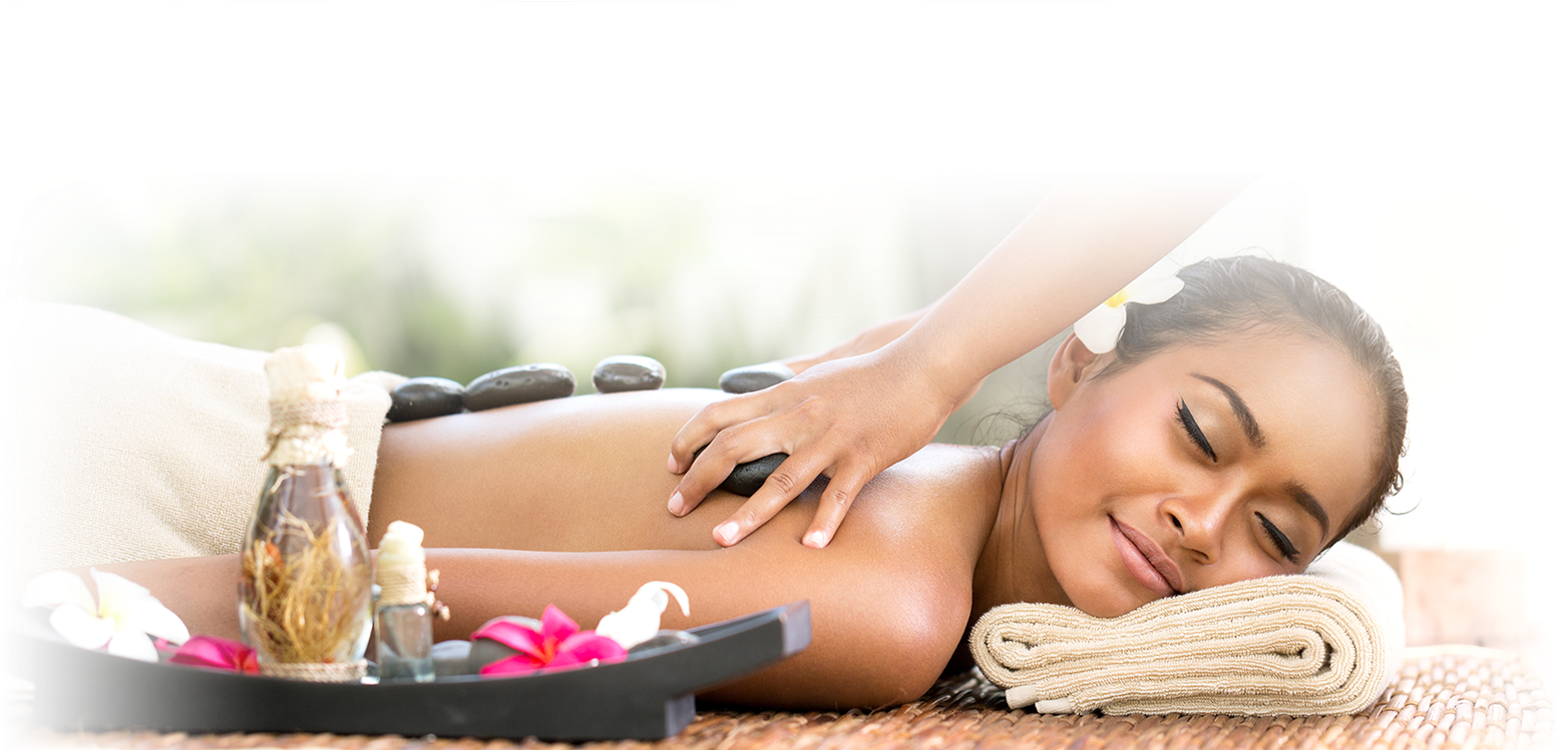 Relaxing Spa Massage Experience PNG Image