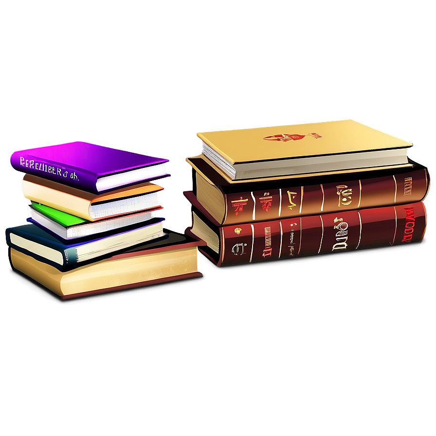 Religious Books Stack Png Bug PNG Image