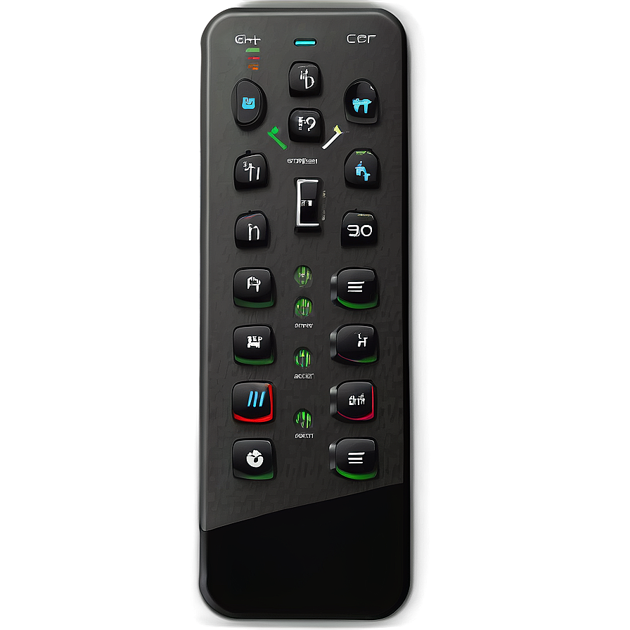 Remote Control With Buttons Png Owl94 PNG Image