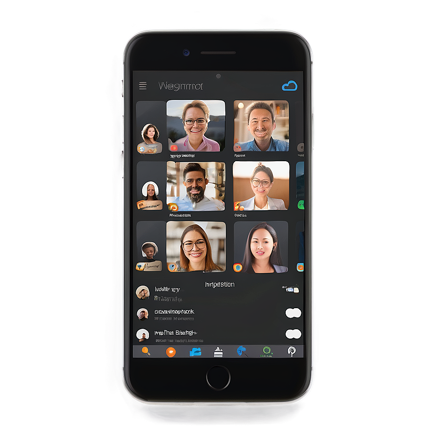 Remote Work Management App Png How41 PNG Image