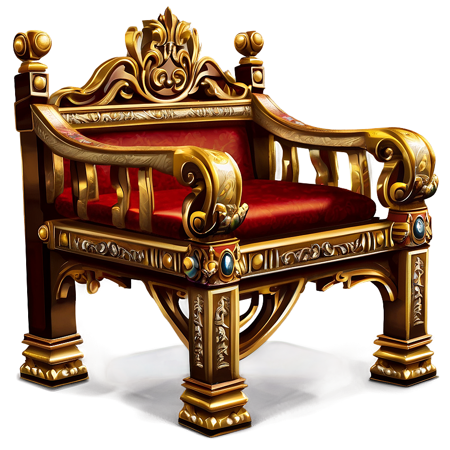 Renaissance King Seat Png 06262024 PNG Image