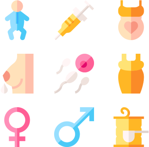 Reproductive_ Health_ Icons_ Set PNG Image