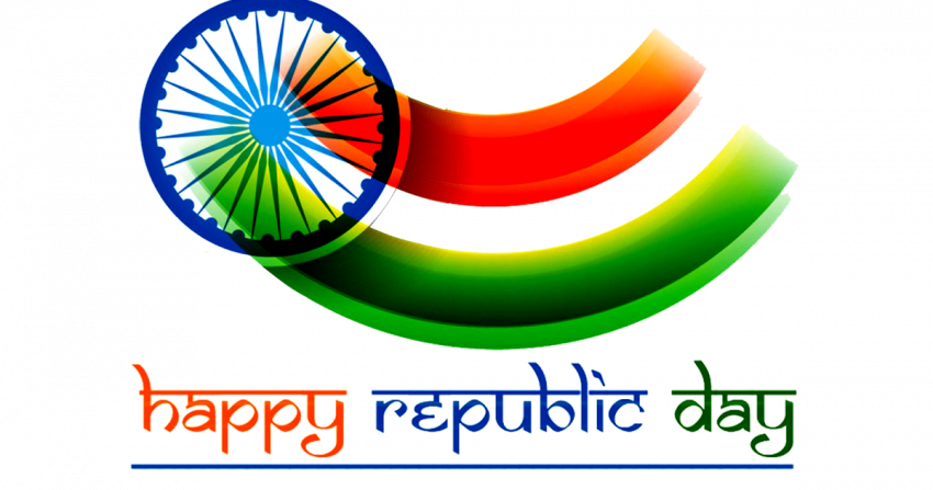 Republic Day Celebration Artwork PNG Image