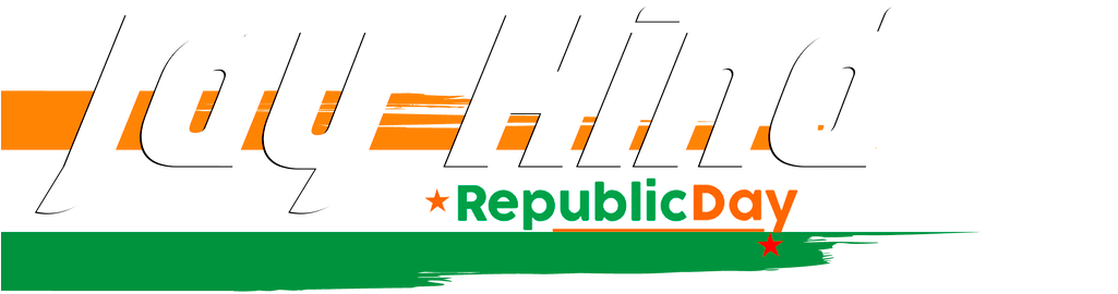 Republic Day Celebration Banner PNG Image