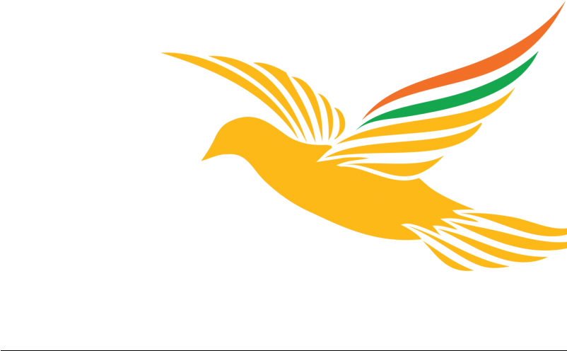 Republic Day Dovewith Tricolor Wings PNG Image