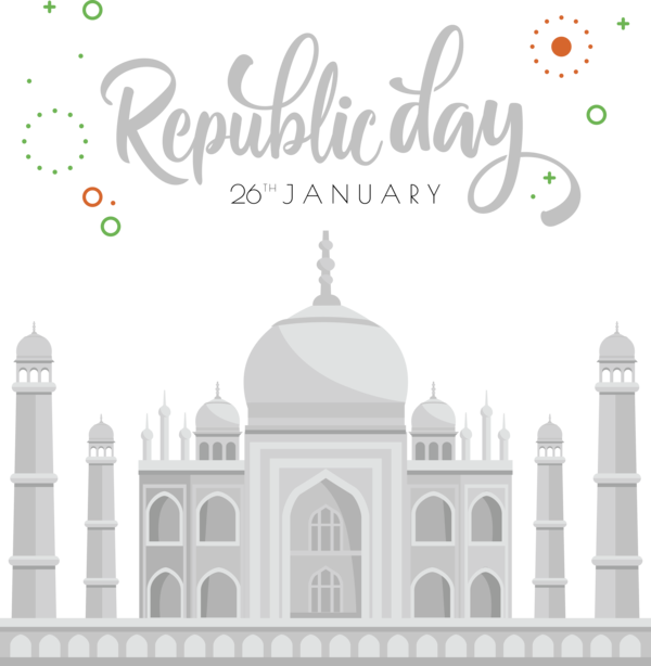 Republic Day India Celebration Illustration PNG Image