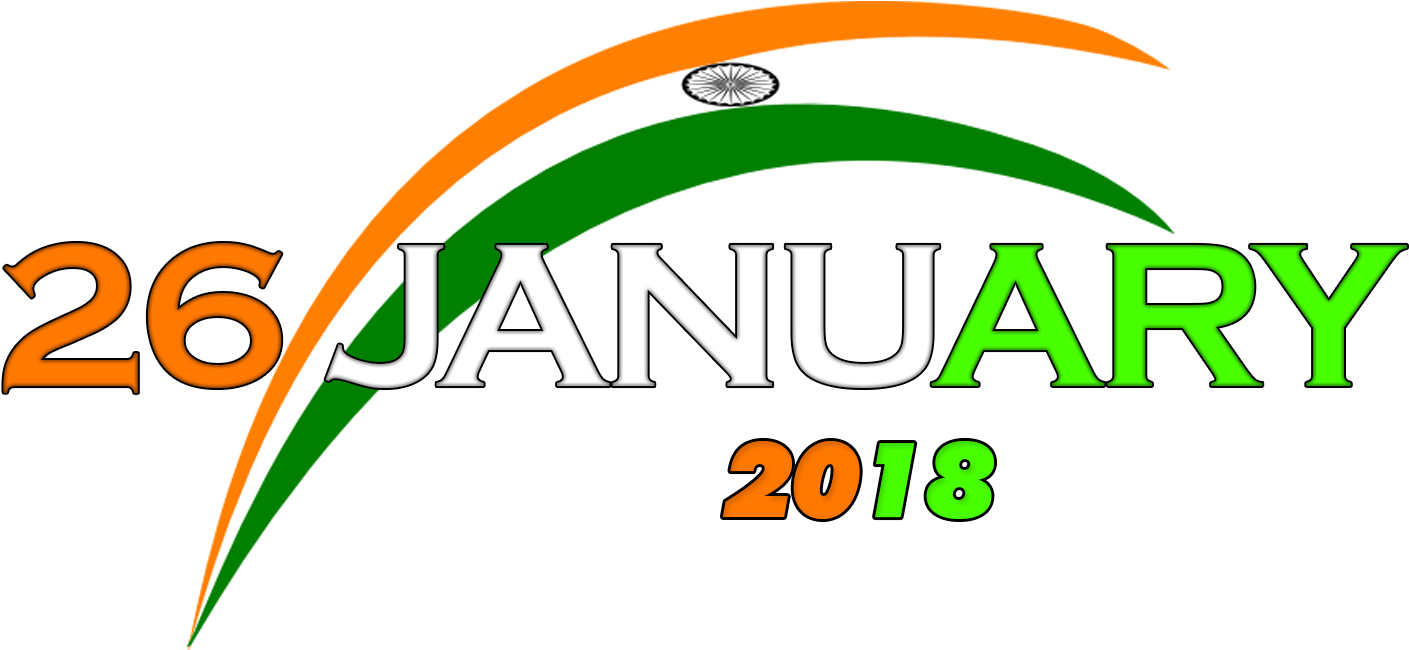 Republic Day26 January2018 Celebration PNG Image