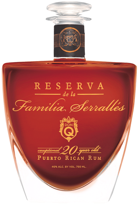 Reserva Familia Serralles Rum Bottle PNG Image