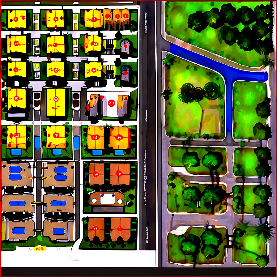 Residential Community Plan Png Tbo PNG Image