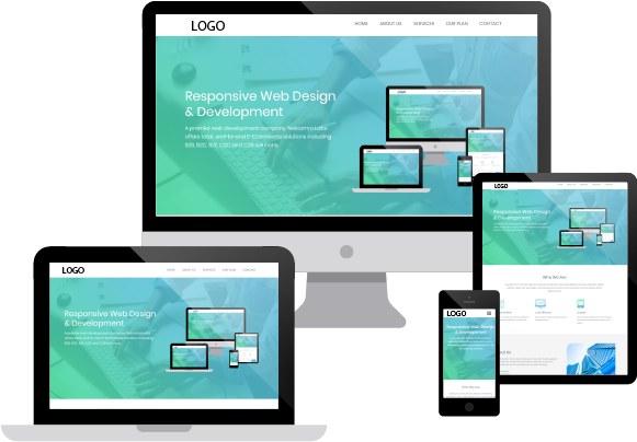 Responsive Web Design Devices Display PNG Image