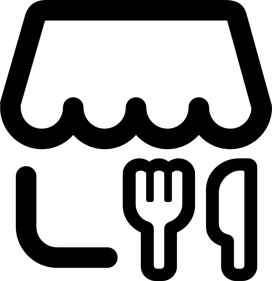 Restaurant Icon Graphic PNG Image