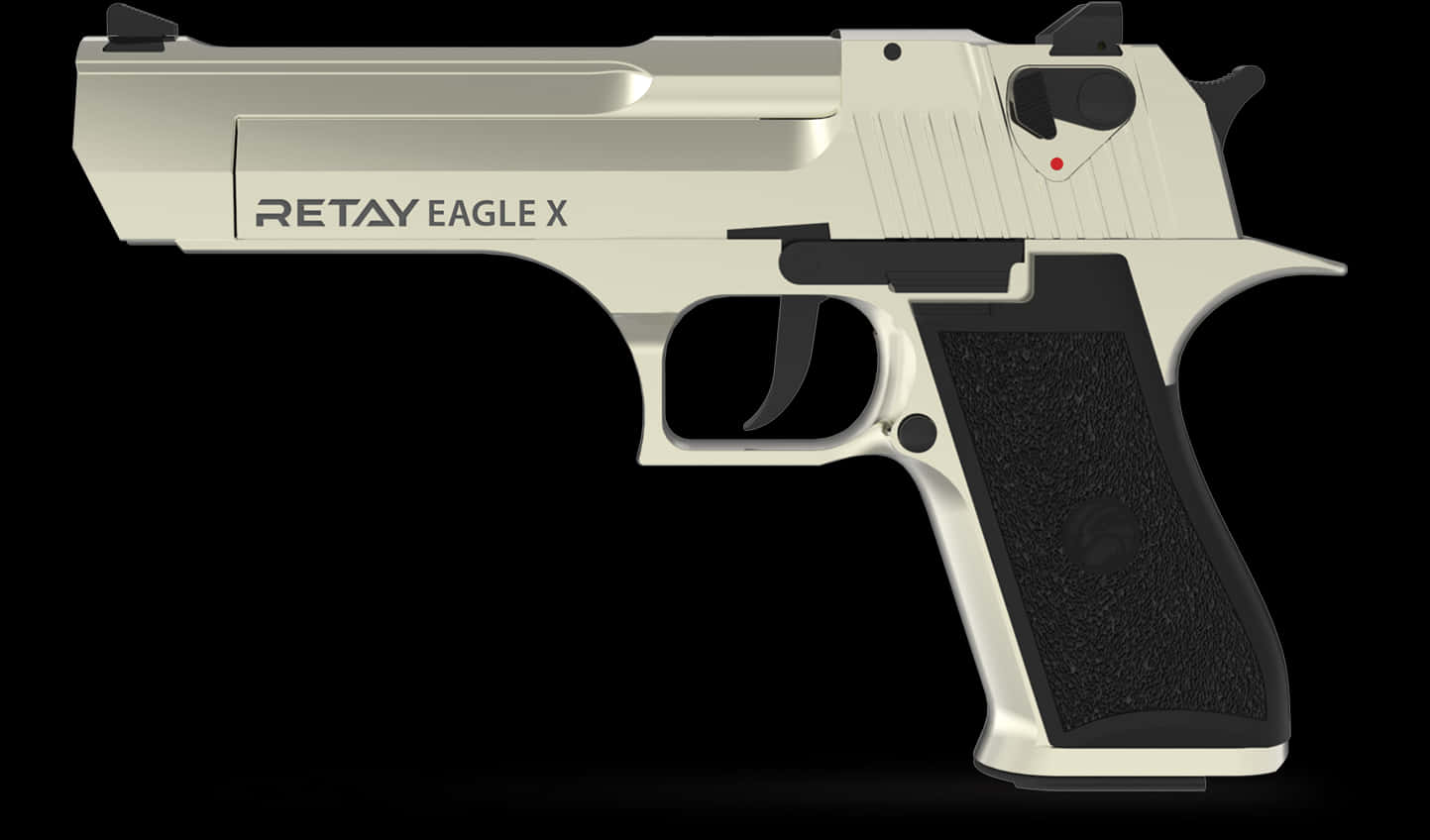 Retay Eagle X Handgun Side View PNG Image