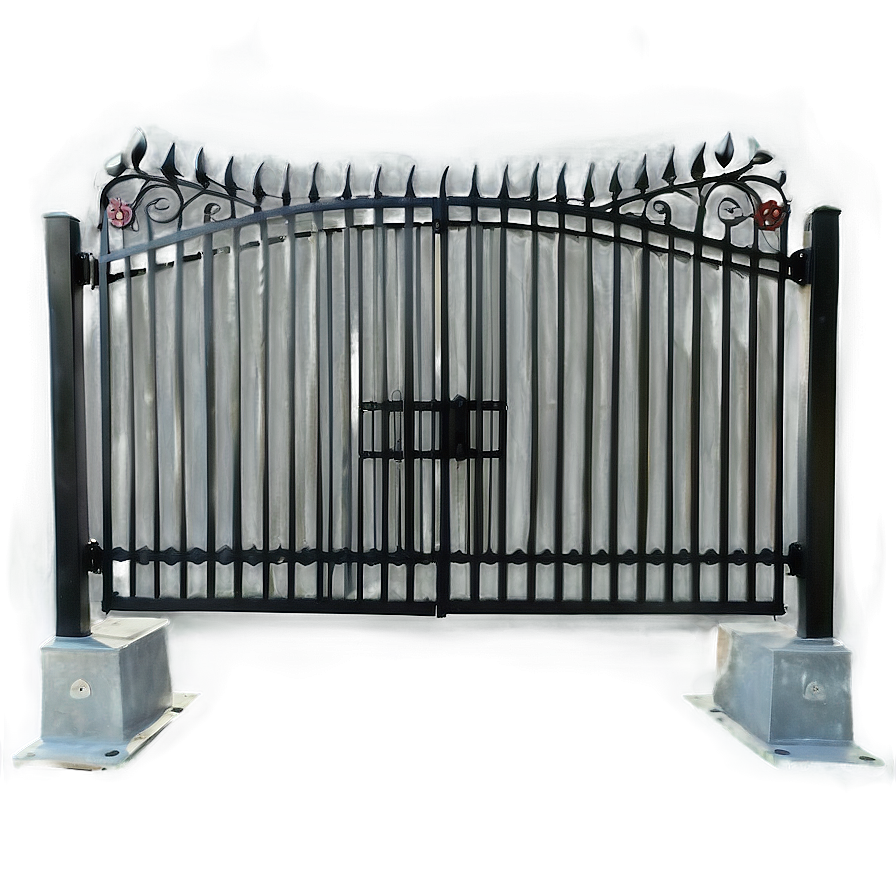 Retractable Driveway Gate Png 05242024 PNG Image