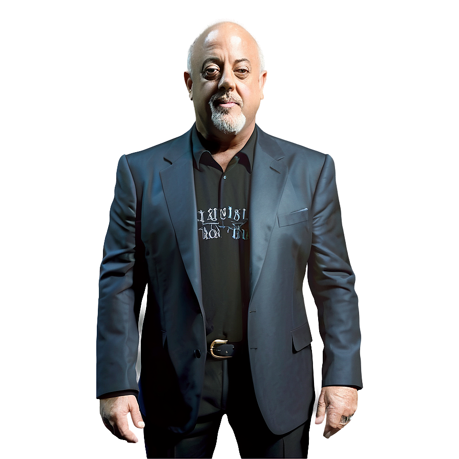 Retro Billy Joel Png Vfu PNG Image