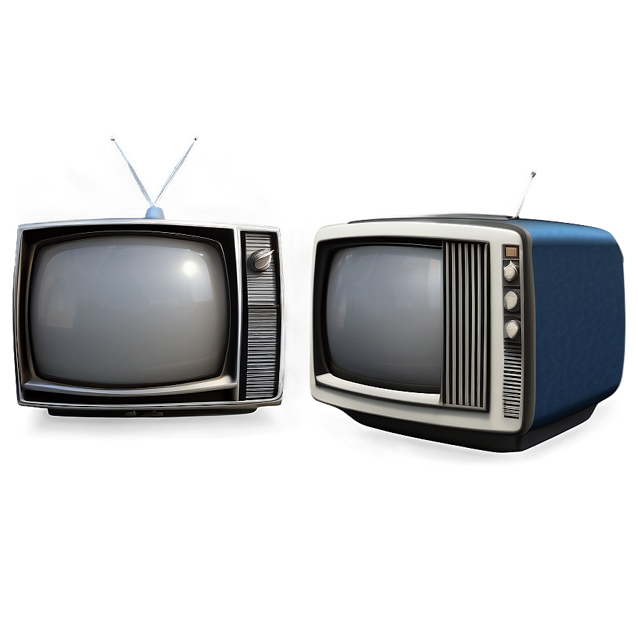 Retro Broadcast Television Png 05252024 PNG Image