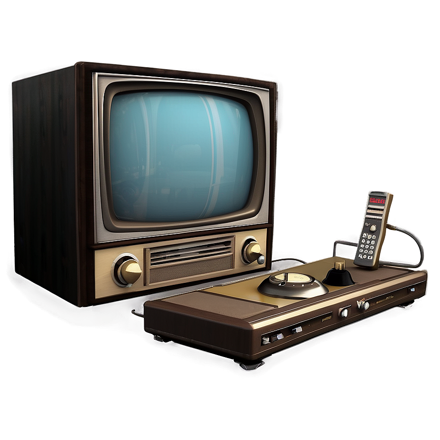 Retro Broadcast Television Png Wwe PNG Image