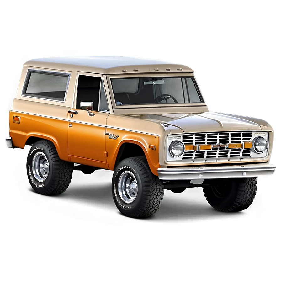 Retro Bronco Png 06252024 PNG Image