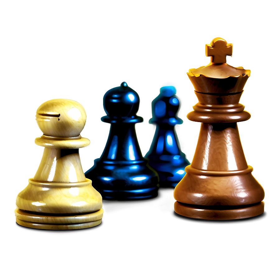 Retro Chess Pawn Look Png Gvr PNG Image