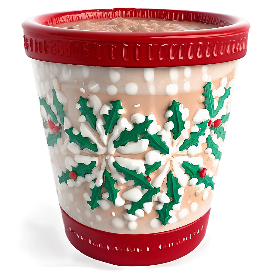 Retro Christmas Hot Chocolate Png Gol62 PNG Image