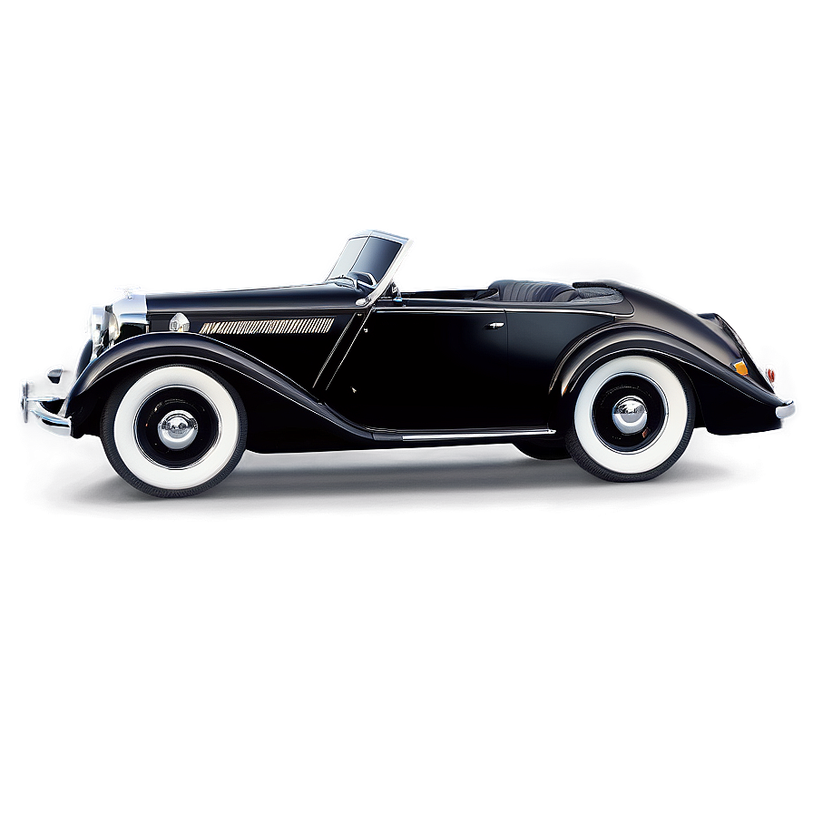 Retro Classic Car Png Jsu60 PNG Image