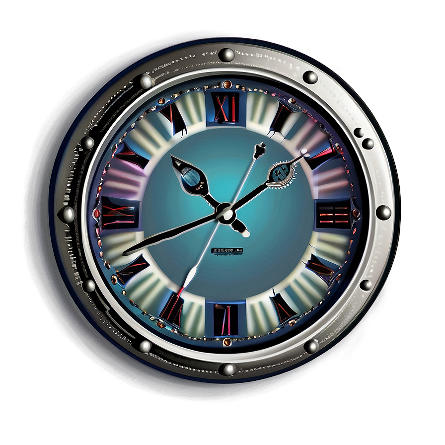 Retro Clock Clipart Png 77 PNG Image