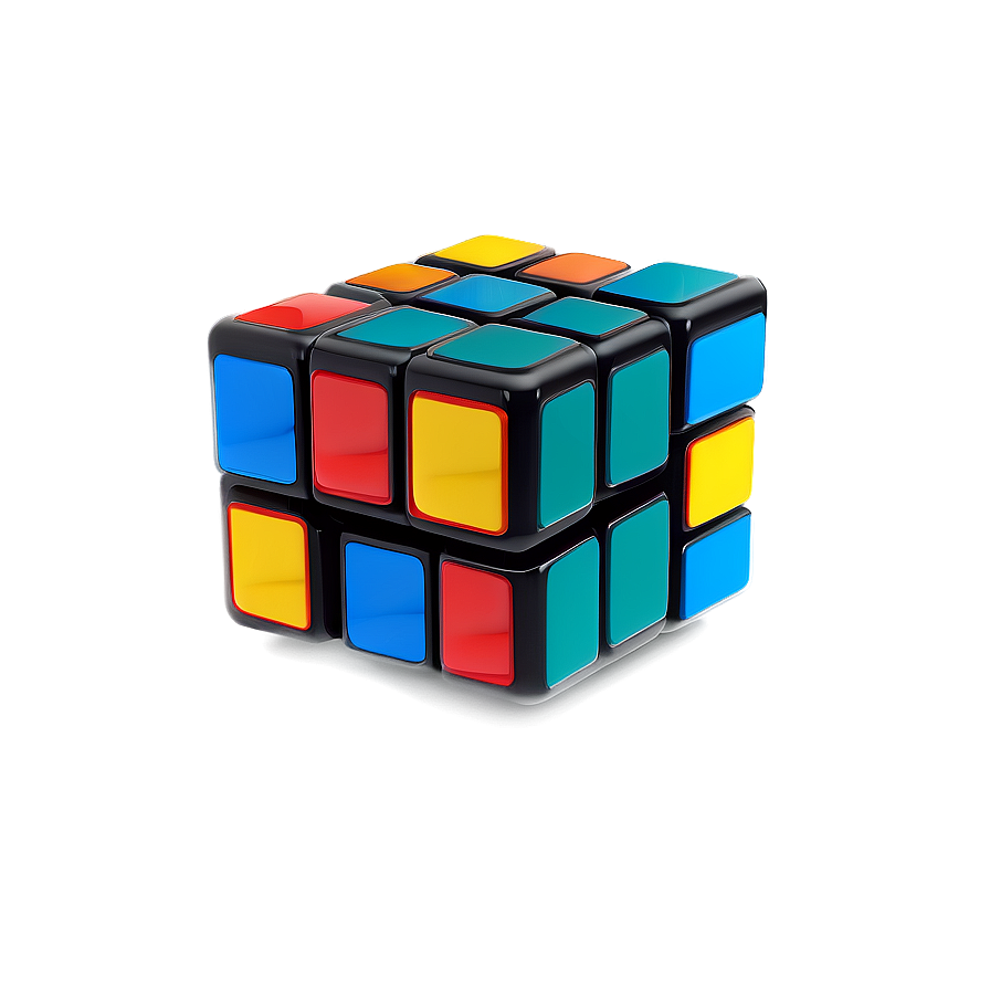 Retro Cube Png Vgw25 PNG Image