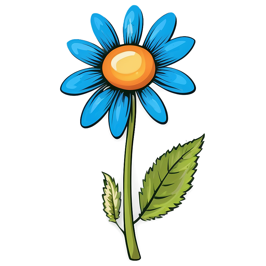 Retro Daisy Clipart Png 99 PNG Image