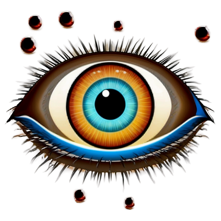 Retro Eyes Png 06112024 PNG Image