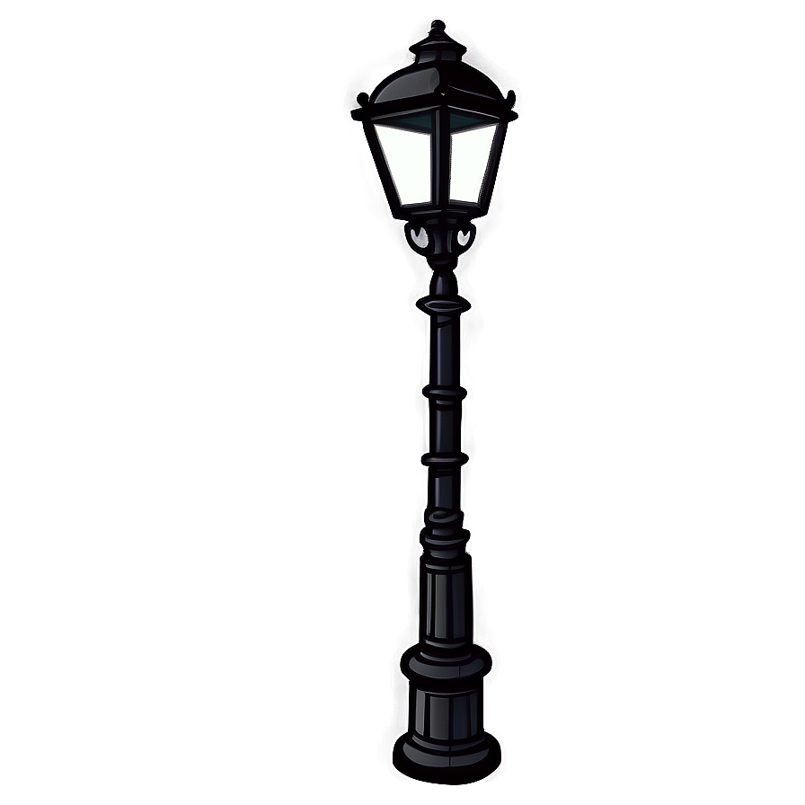 Retro Gas Lamp Light Post Png Wqj PNG Image