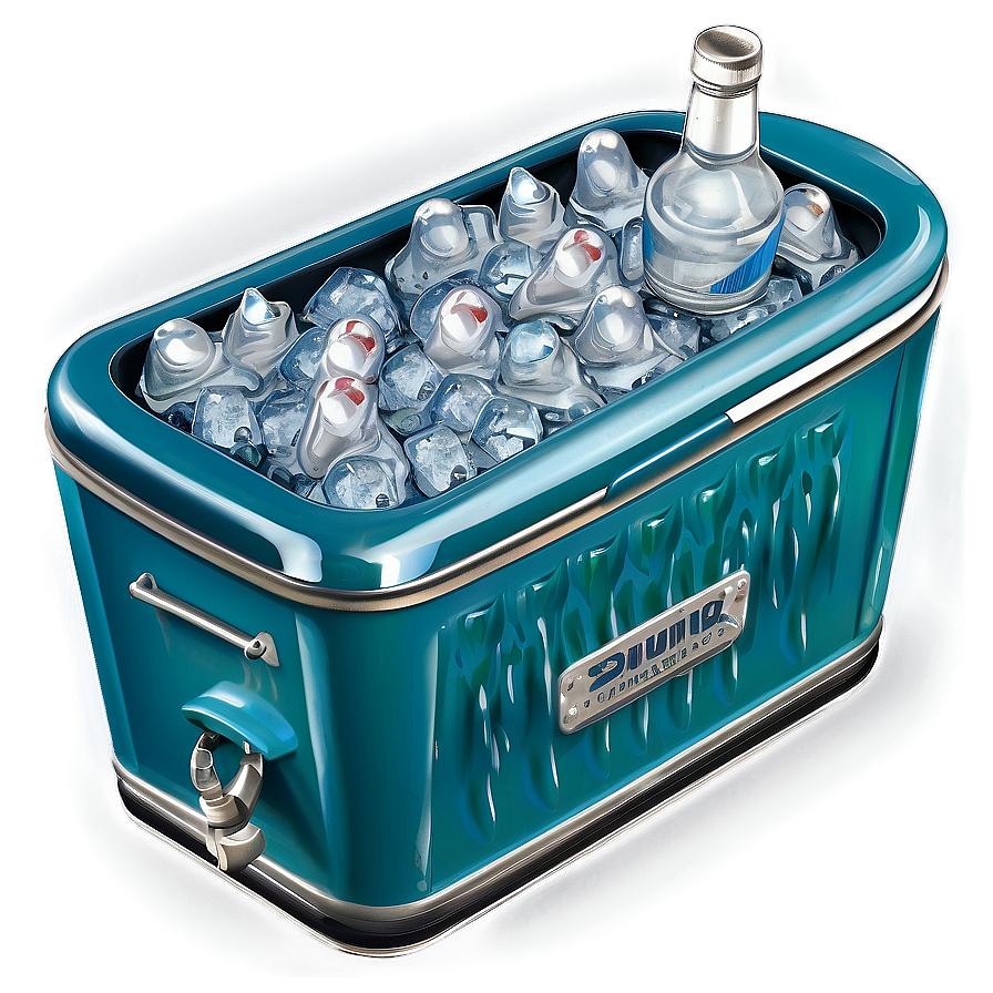 Retro Ice Cooler Png 85 PNG Image