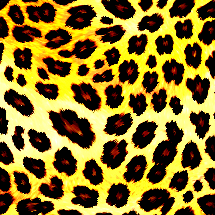 Retro Leopard Print Png Fbu PNG Image