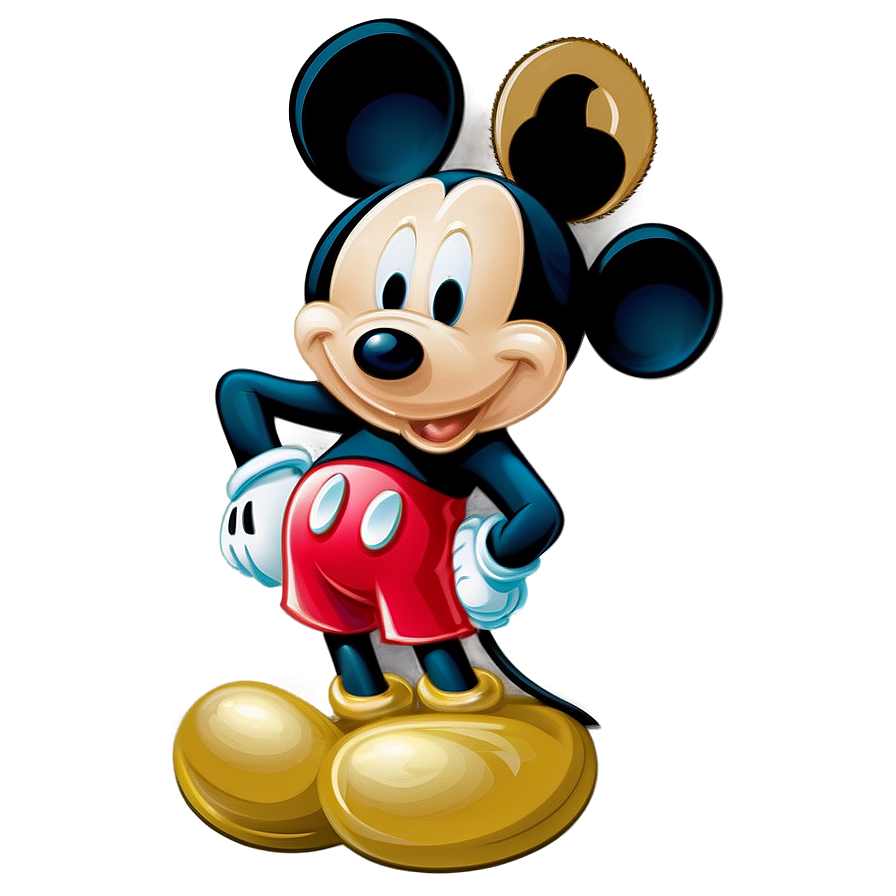 Retro Mickey Mouse Illustration Png 53 PNG Image