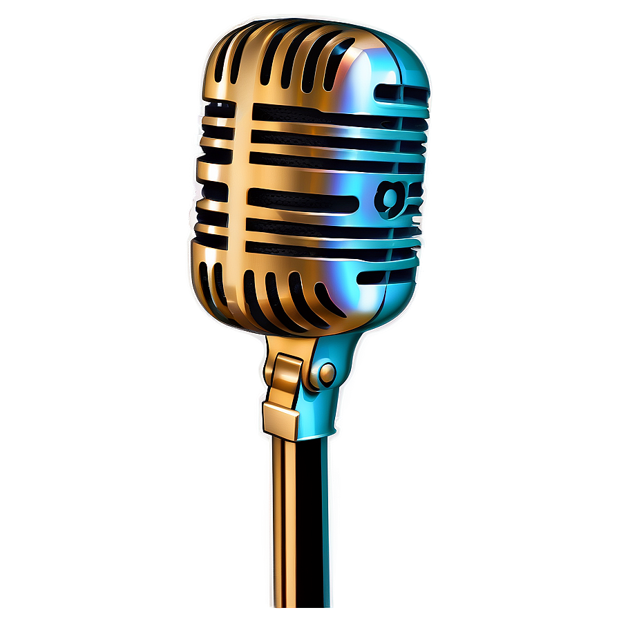 Retro Microphone Png 88 PNG Image