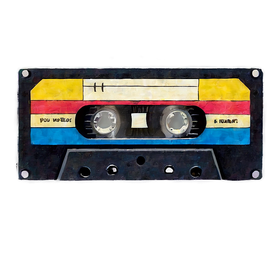 Retro Music Cassette Png 58 PNG Image