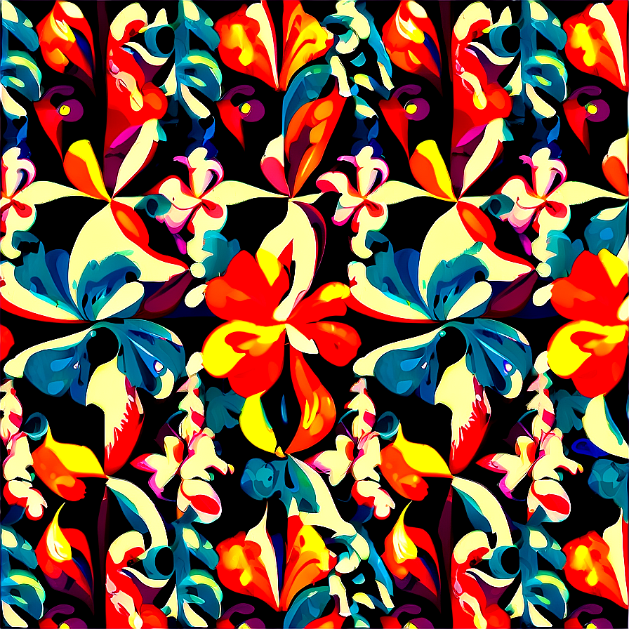 Retro Pattern I Design Png 75 PNG Image