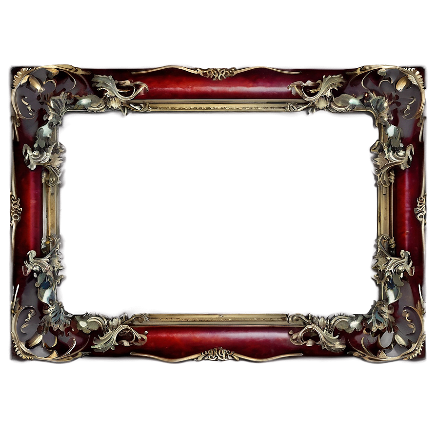 Retro Picture Frame Png 51 PNG Image