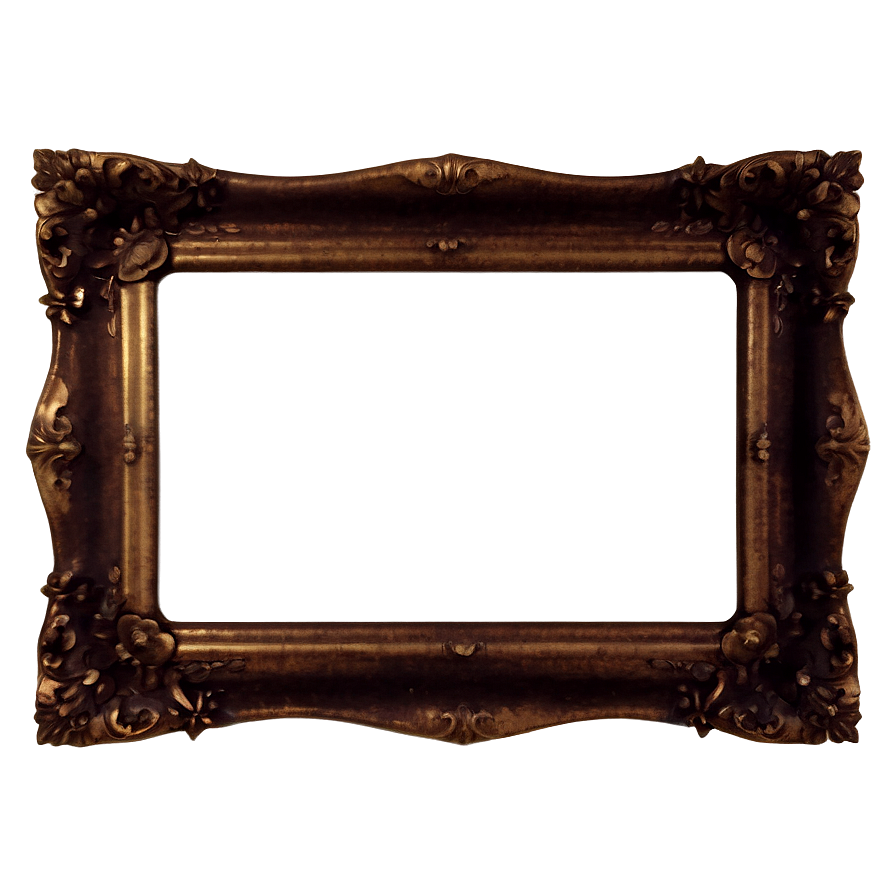 Retro Picture Frame Png Vkg PNG Image