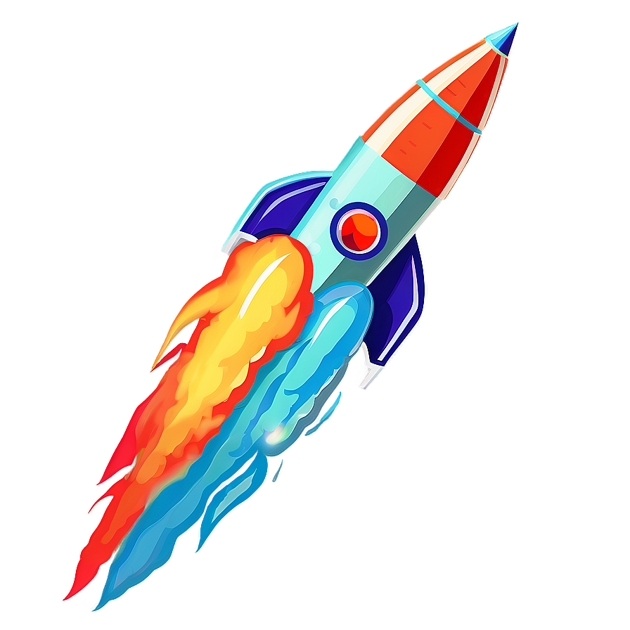 Retro Rocket Png Nyx PNG Image