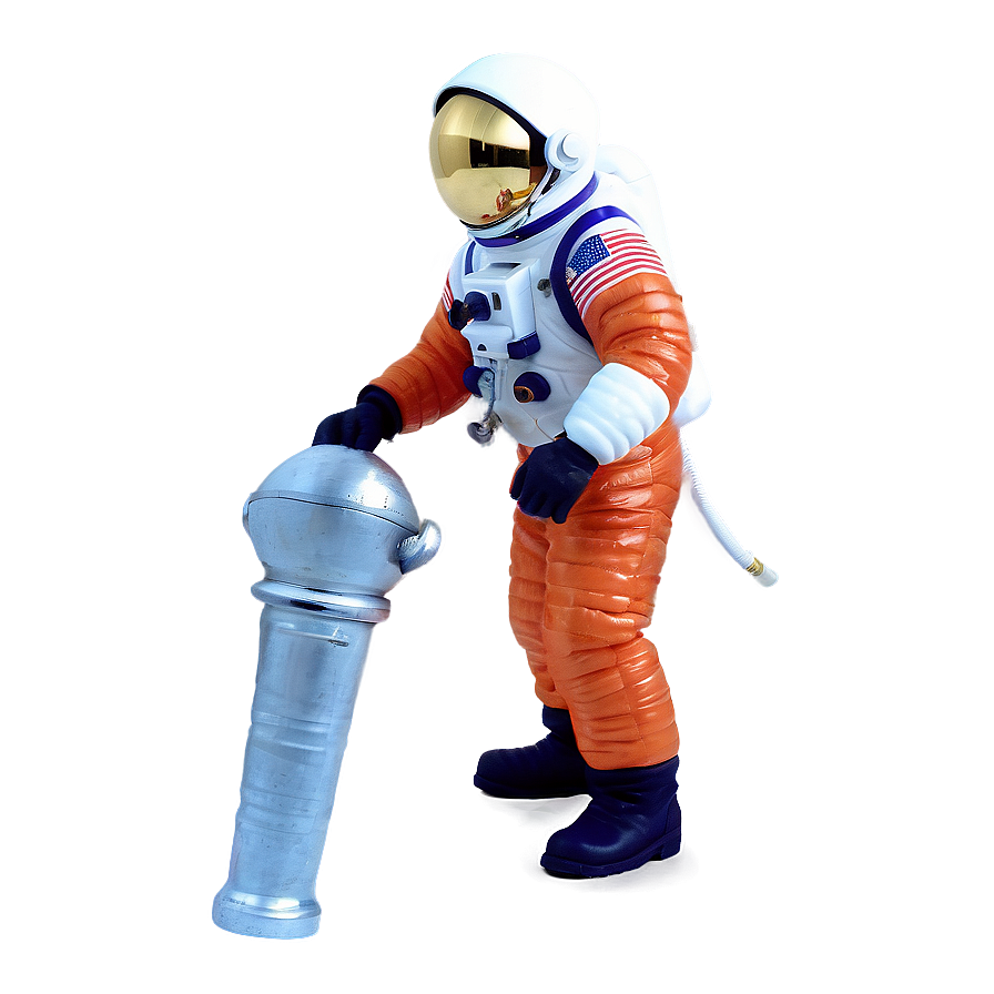 Retro Space Man Astronaut Png 20 PNG Image