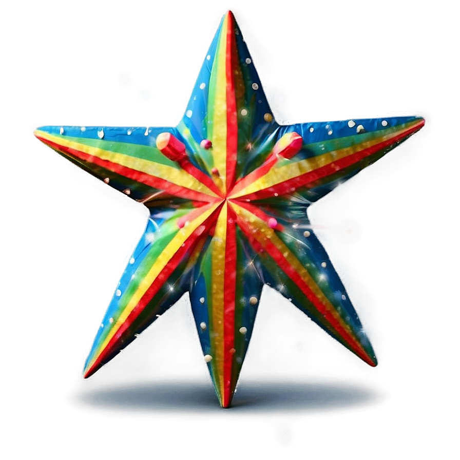 Retro Star Pattern Png Mob52 PNG Image