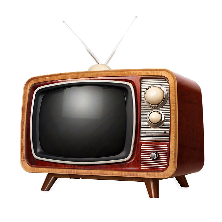 Retro Style Tv Set Png 75 PNG Image