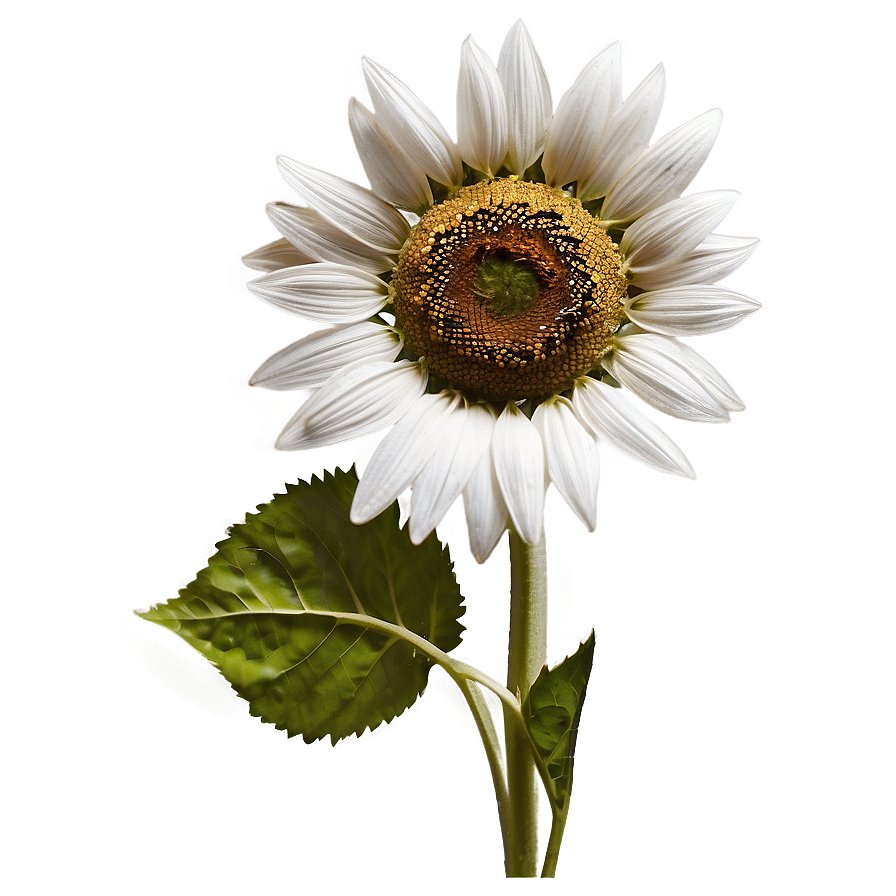 Retro Sunflower Picture Png Svq48 PNG Image