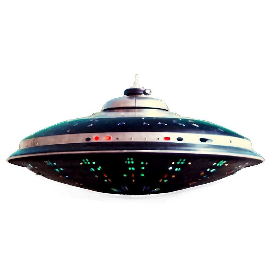 Retro Ufo Png 7 PNG Image