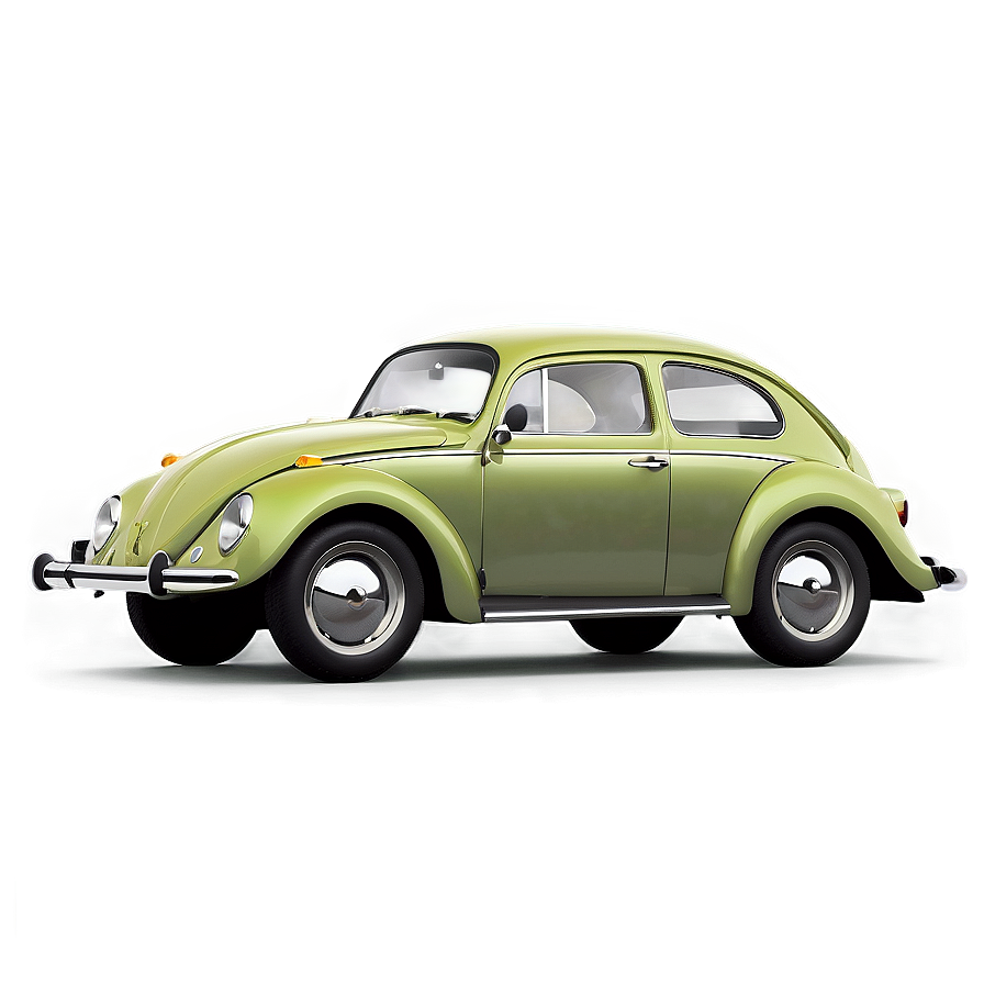 Retro Volkswagen Beetle Model Png Txp PNG Image