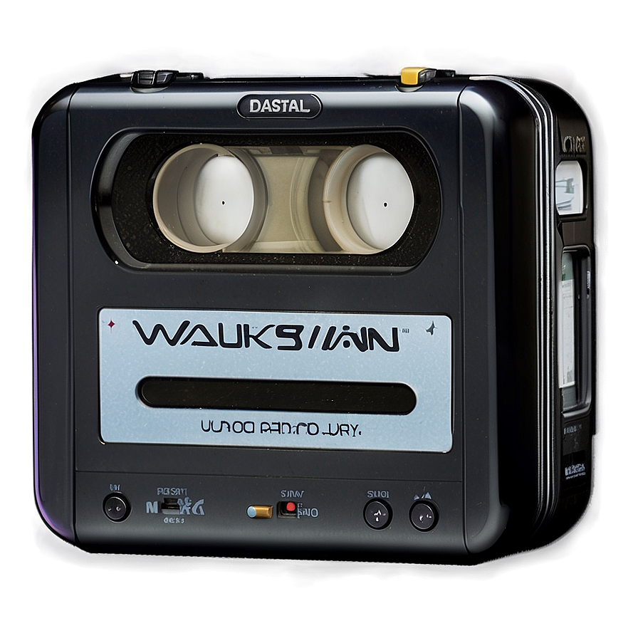 Retro Walkman Look Png Jww PNG Image