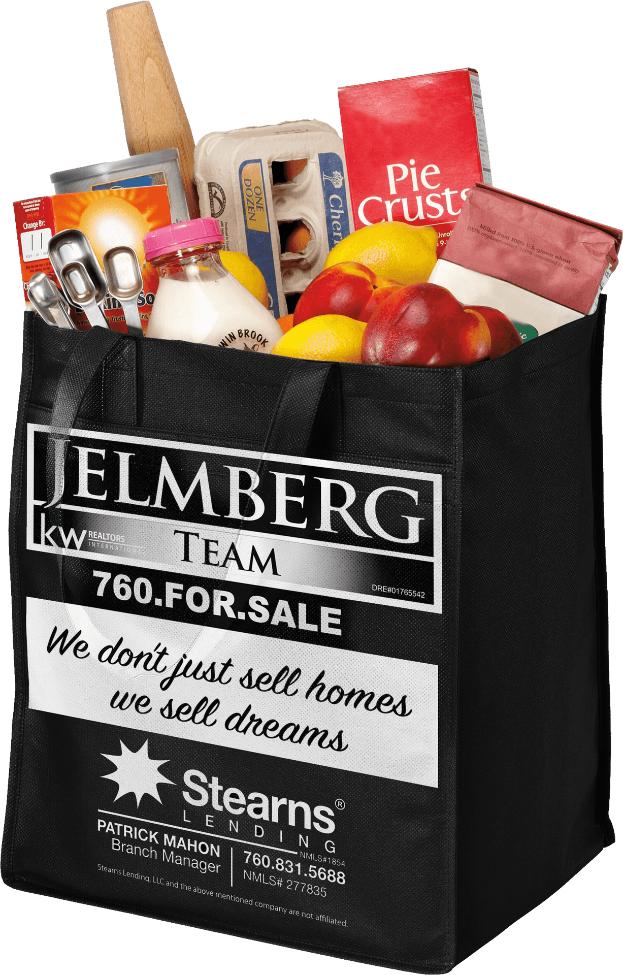 Reusable Grocery Bag Filled With Food Items PNG Image